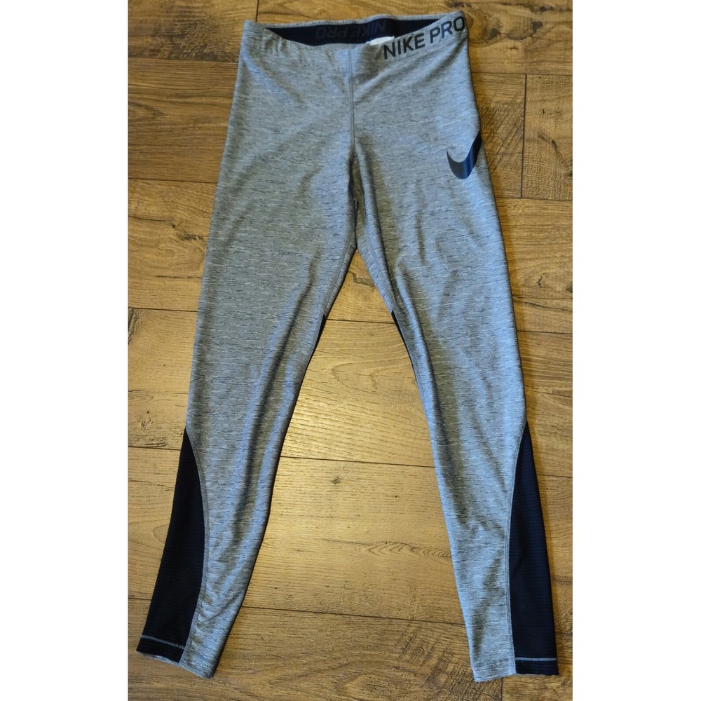 Nike Pro Core Compressions Training‎ Tights Pants Gray Size Medium